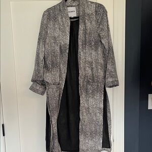 BB Dakota x Anthropologie animal print duster jacket - small
